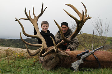 A fine trophy stag.