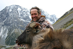 Tahr hunting in NZ's South Island
